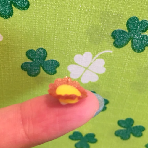 ライオンの3Dネイルパーツ 2個セット 動物ハンドメイド2016 その他