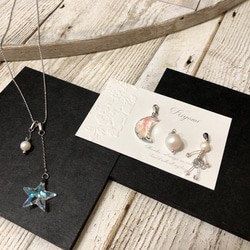 【期間数量限定】白いビーズのクリスマスツリー 5枚目の画像