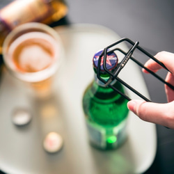 ハウスボトルオープナー - ローズゴールド（ステンレス） 3枚目の画像