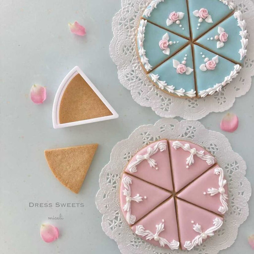 円形1/6型】クッキー型、クッキーカッター その他素材 poporomold 通販