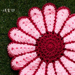 【オーダーフォーム】お花のレトロ可愛い円座【要メッセージ】 3枚目の画像
