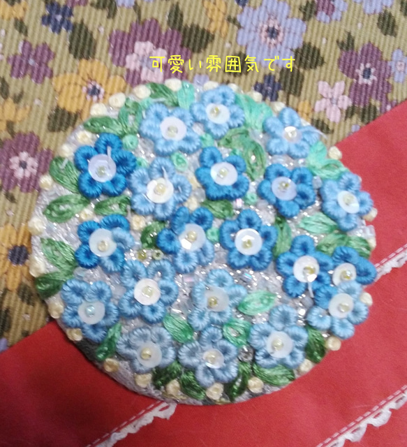 刺繍ﾌﾞﾛｰﾁ 5枚目の画像