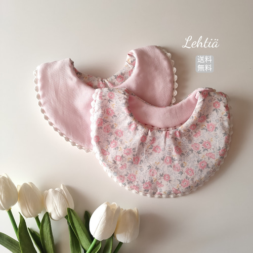 ハンドメイドスタイ 360°花びらスタイ uub様 花びらの形の360