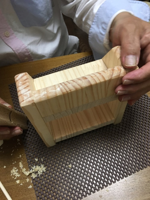 木製のミニラック (5) 5枚目の画像