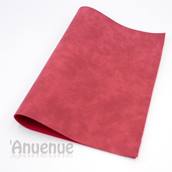 くれあフェルト フェイクレザーフェルト A4（ Bordeaux / Stone wash ） 生地