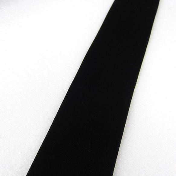 ベルベットリボン Black（ブラック）38mm×1m 3枚目の画像