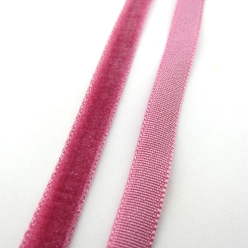 ベルベットリボン Rose Pink（ローズピンク）25mm×1m リボン