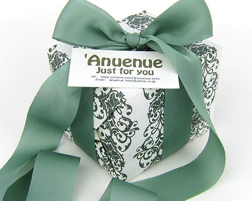 シルクタッチシフォンリボン【ダスティーミント/ Dusty Mint】25mm×2m