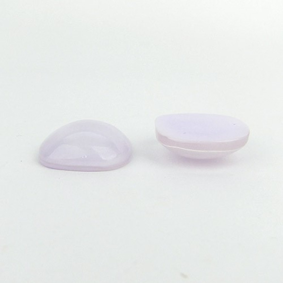 シャーベットカラーカボション 19mm 【Square / Lavender】5個 3枚目の画像