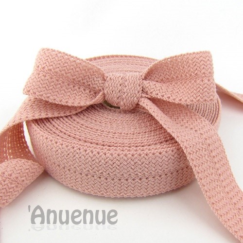 ニットリボン【Center Design / PINK】35mm×1m リボン・テープ