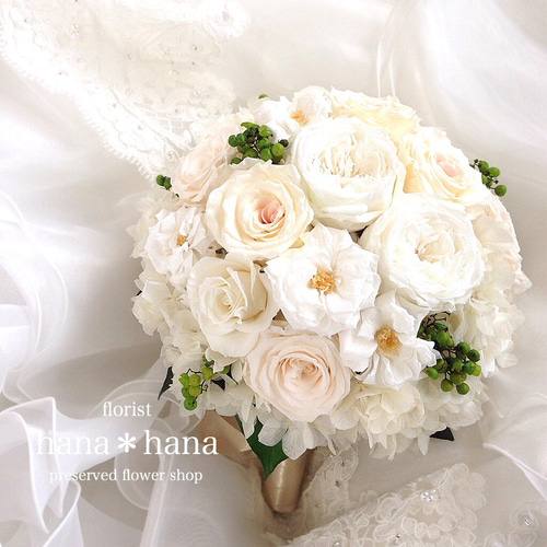 プリザーブドフラワー ブーケ ブーケ florist hana＊hana 通販