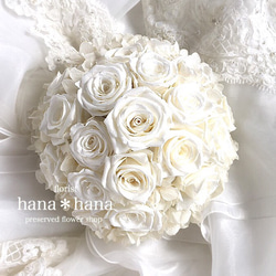 プリザーブドフラワー 髪飾り デンファレ ヘッドドレス