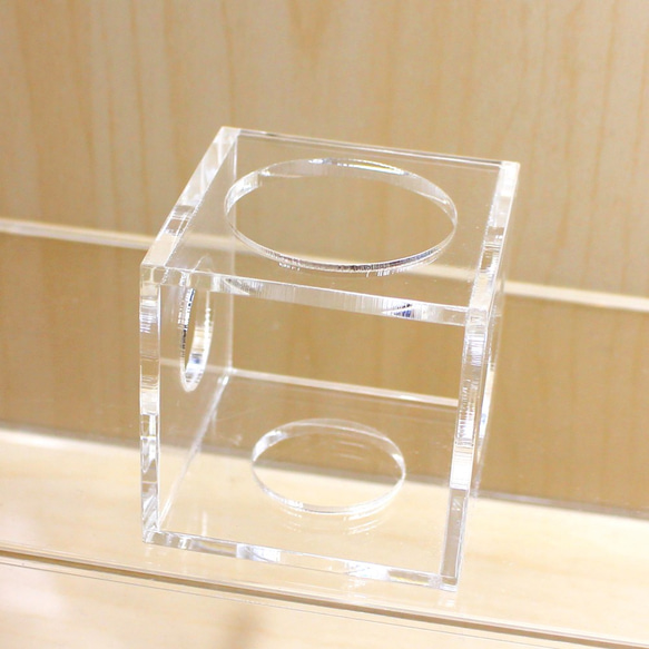 AirPlanter Cube(clear type) 3枚目の画像