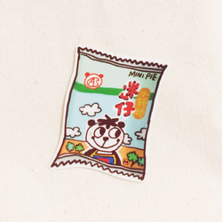 QQ貓熊零食系列貼紙(大款)(一包6張) ((滿600隨機送神秘小禮物)) 第6張的照片