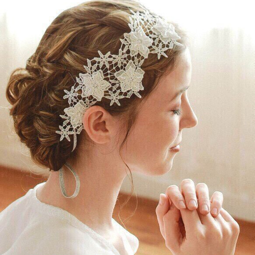 再入荷アイテム IMPORT】ウェディングベッドドレス〈Style218〉 ヘッドドレス ヘアアクセサリー