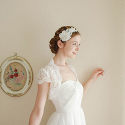 ヘッドドレス〈Lace blossom Style201〉 5枚目の画像