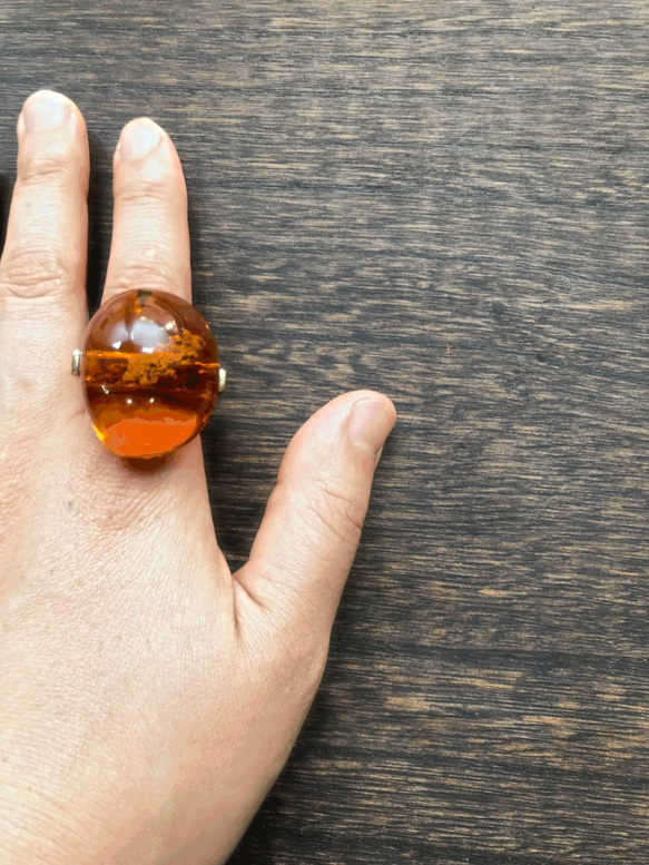 琥珀 ヴィンテージリング 指輪・リング Vintage TANBI 通販