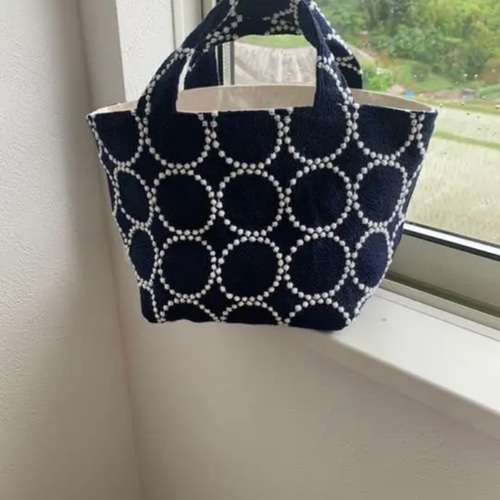 受注製作ミナペルホネンタンバリンミニトート トートバッグ あゆあゆ