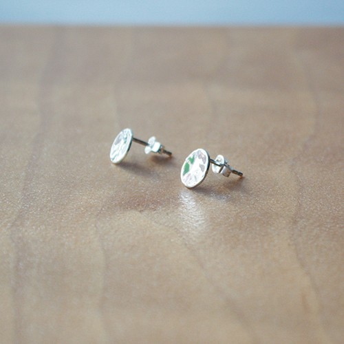 丸型槌目耳飾　rpc-40