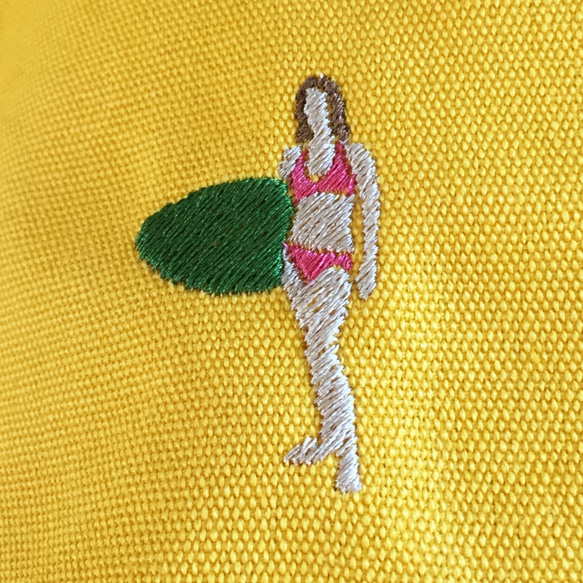 SURF 刺繍 キャンバストート 2枚目の画像