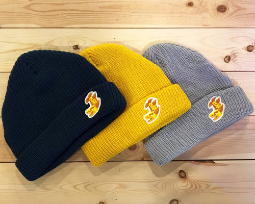 金シャチホコ 刺繍 ビーニー キャップ LYT store 通販 3792245｜Creema