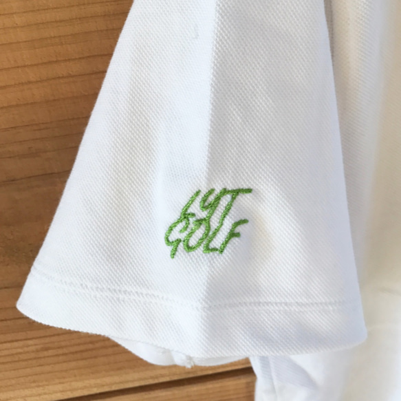 GOLF 刺繍 ボタンダウン鹿の子シャツ 3枚目の画像