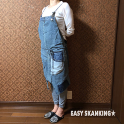 EASY SKANKING☆リメイクエプロン 2枚目の画像