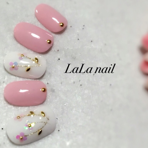 パステルフラワーネイル ネイルチップ（つけ爪） -nailroom- VIDA LOCA  