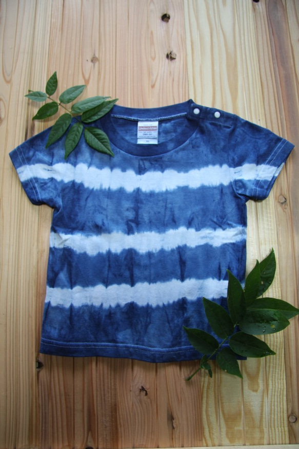 familiar Tシャツ 長袖 90 水色 ネクタイ柄 ファミリア 長袖シャツ