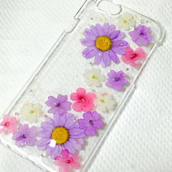 押し花 スマホケース 全機種対応 iPhoneケース・カバー floora