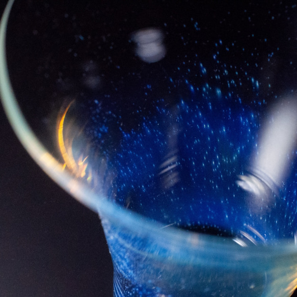 フューミングおちょこ　宇宙　耐熱ガラス 3枚目の画像