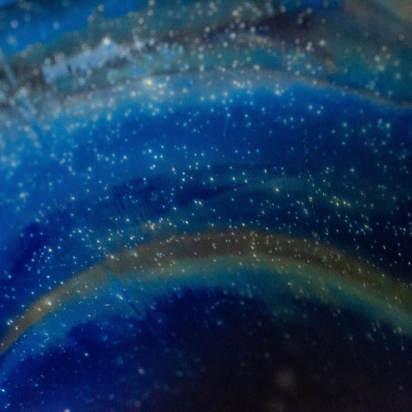 フューミンググラス　宇宙　耐熱ガラス 1枚目の画像