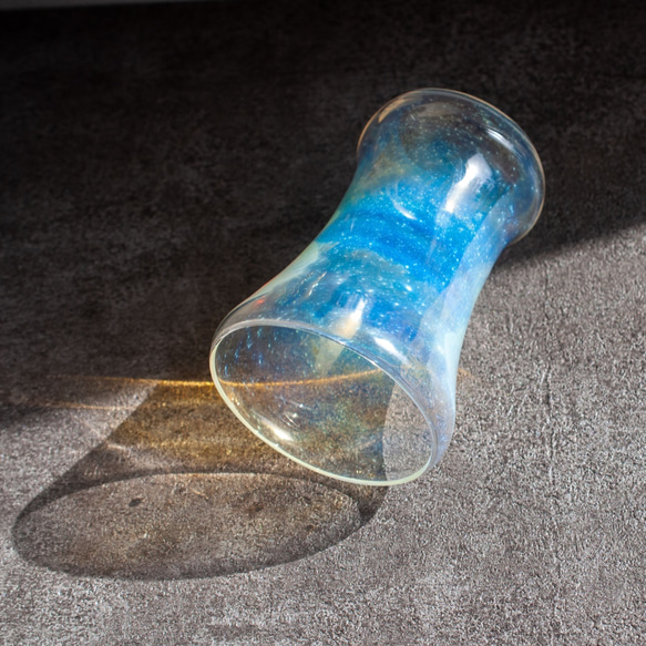 フューミンググラス　宇宙　耐熱ガラス 1枚目の画像