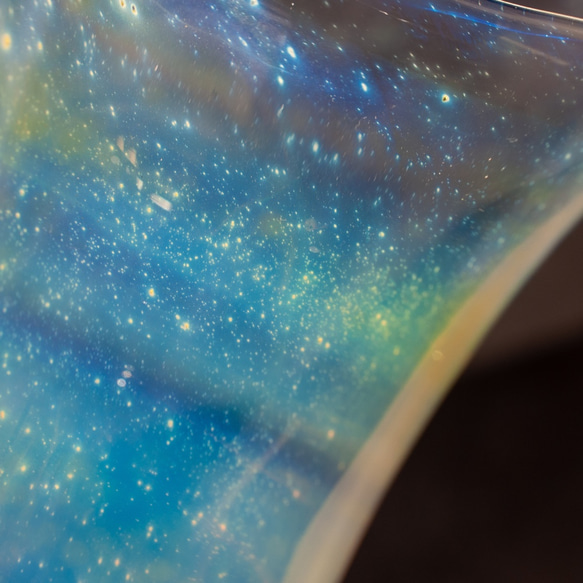 フューミンググラス　宇宙　耐熱ガラス 3枚目の画像