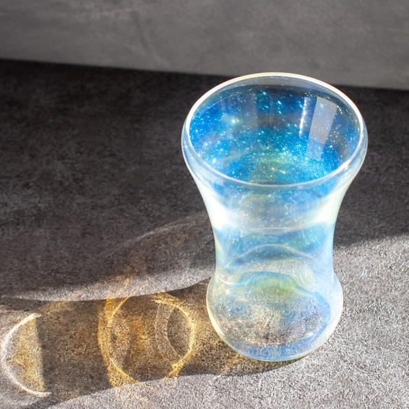 フューミンググラス　宇宙　耐熱ガラス 5枚目の画像