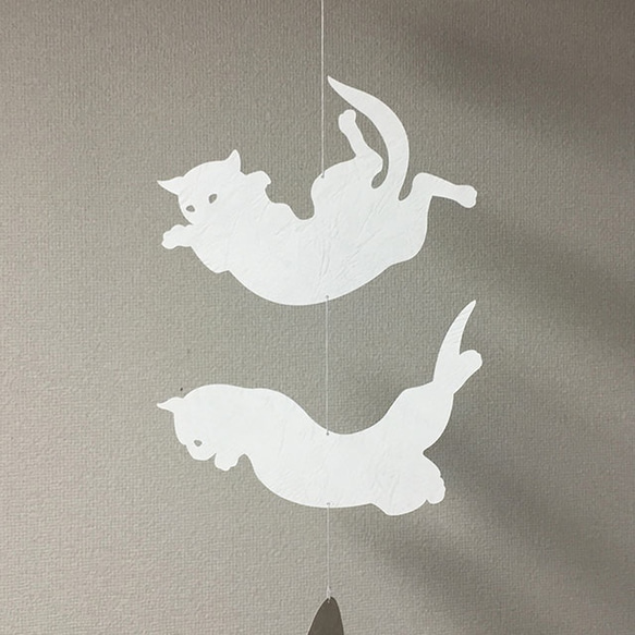 猫（空中立位反射）／白 3枚目の画像