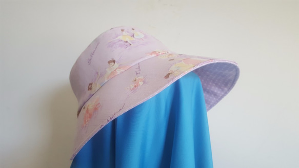 夏日棉麻遮陽帽 ~優雅淑女帽 第1張的照片