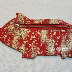 優秀玄〜豚物ダジ豚形の赤いバッグ収納袋 2枚目の画像