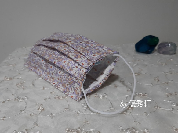 優秀軒~日本純棉透氣三摺立體口罩套   抗疫必備    (接單製作) 第1張的照片