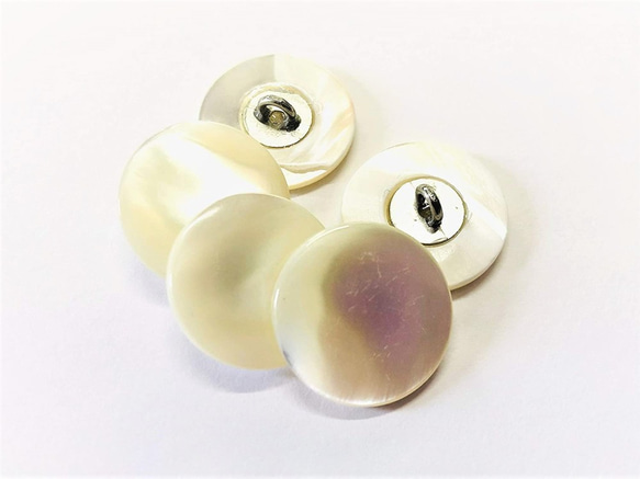 高瀬貝 貝ボタン 穴の無い裏足タイプ 各サイズお得なSET 10mm 高瀬貝 貝ボタン 穴の無い裏足タイプ 各サイズお得なSET 10mm