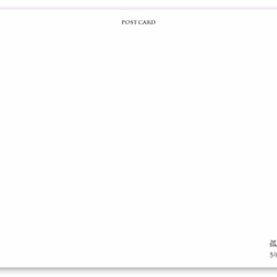 ポストカード【A_001：孤影】５枚セット　※端数および、他の絵柄との組み合わせでのセット購入可能 2枚目の画像