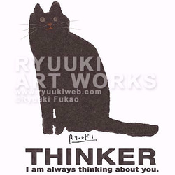 黒猫Tシャツ【半袖：シルバーグレー：WMサイズ】レディース・ウーマン仕様 5枚目の画像