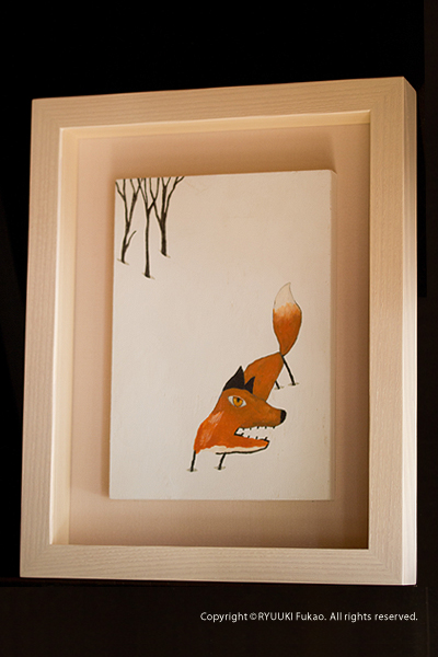 異世界の油絵【黄泉川】1点物の原画/作者サイン入り◆サムホールサイズ 異世界の油絵【黄泉川】1点物の原画/作者サイン入り◇サムホール