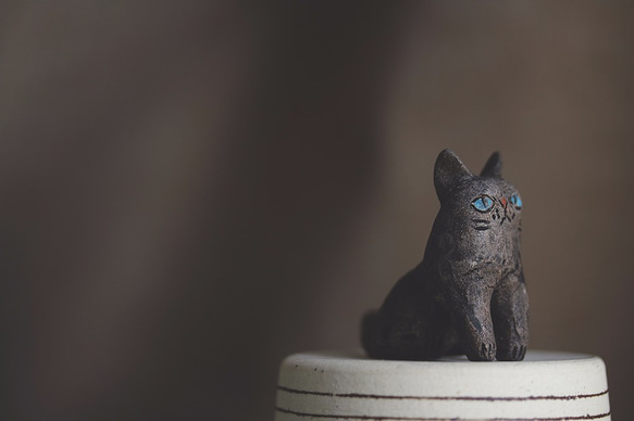 青い瞳の黒猫【猫_140】 8枚目の画像