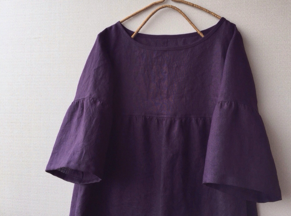 Ｓ～LL8色から選択セミオーダー●リネンふんわりチュニック●