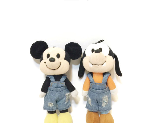人気再販》Nuimos ぬいもーず ハンドメイド 【ダメージデニム