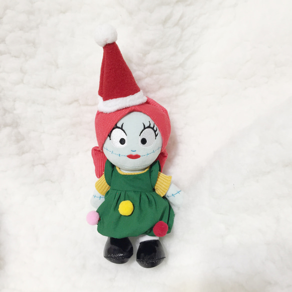 [ 2021 冬 クリスマス] nuiMOs ぬいもーず ハンドメイド 人形着せ替え服 【クリスマスツリー】 1枚目の画像