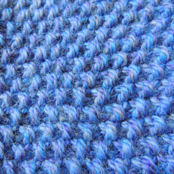 鹿の子編みのスヌード 4枚目の画像