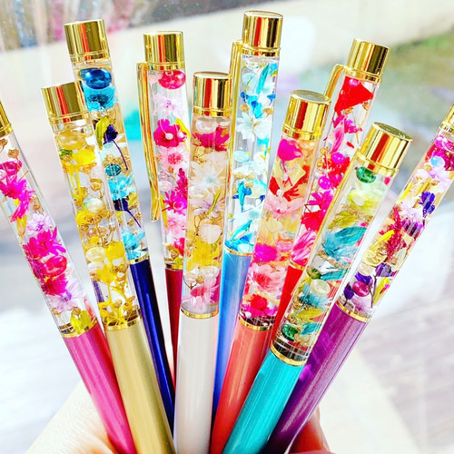 ※在庫処分価格Aセット※【100本】ハーバリウムボールペン 半額！限定100本◇プロが作る！ハーバリウムボールペン ハーバリウム