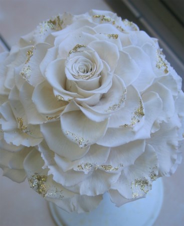 ■送料無料■プリザーブドフラワーのメリアブーケ・ブートニアセット